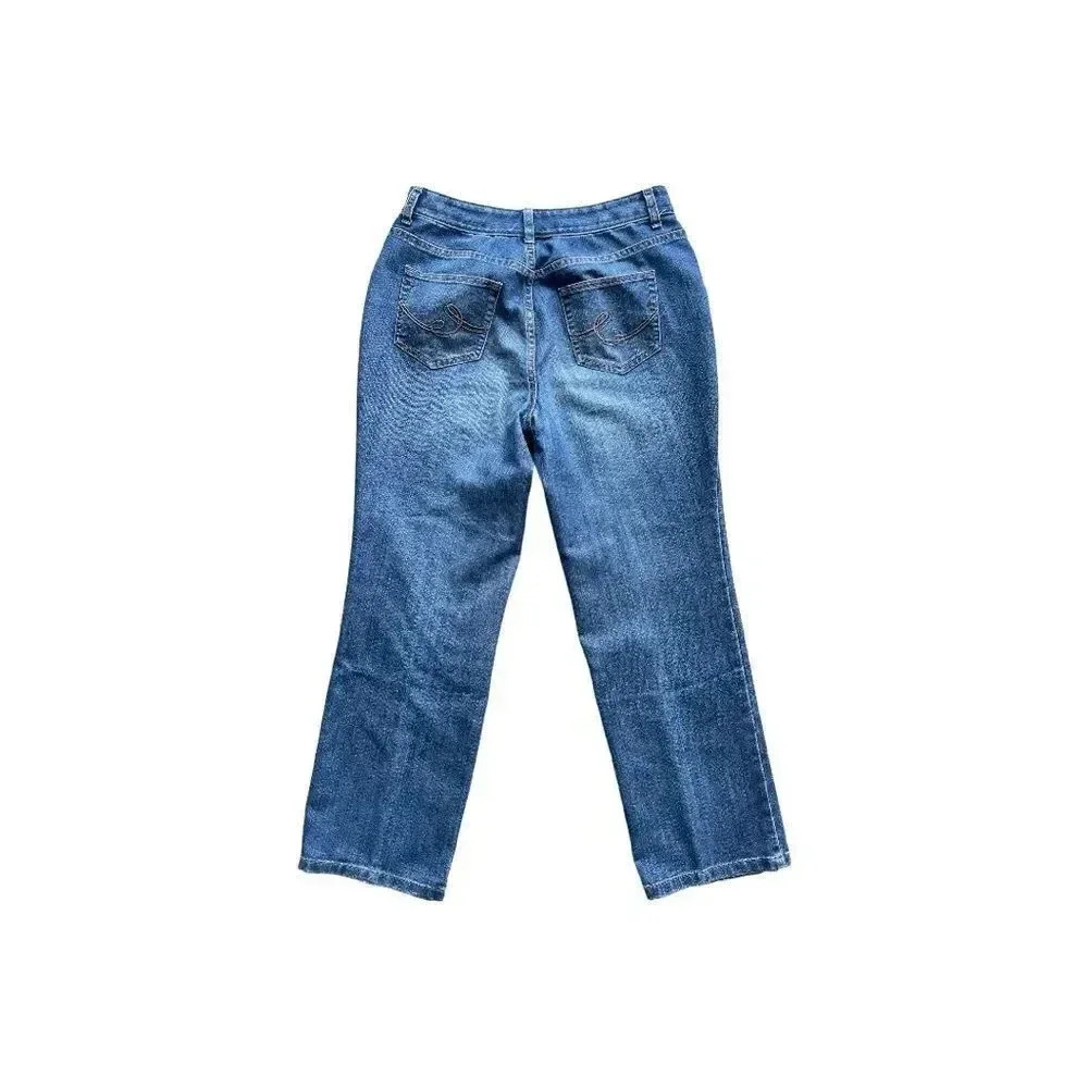 Christopher & Banks Jeans, women’s, 10P, Classic Petite Straight Leg Jeans. - Picture 3 of 13